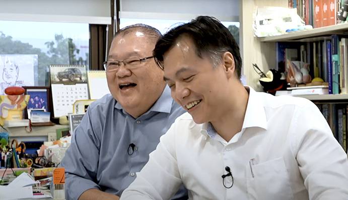 Consultant Urologist Dr Robert Tan and Dr Lincoln Tan